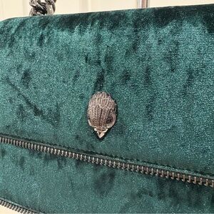 Green Velvet Purse